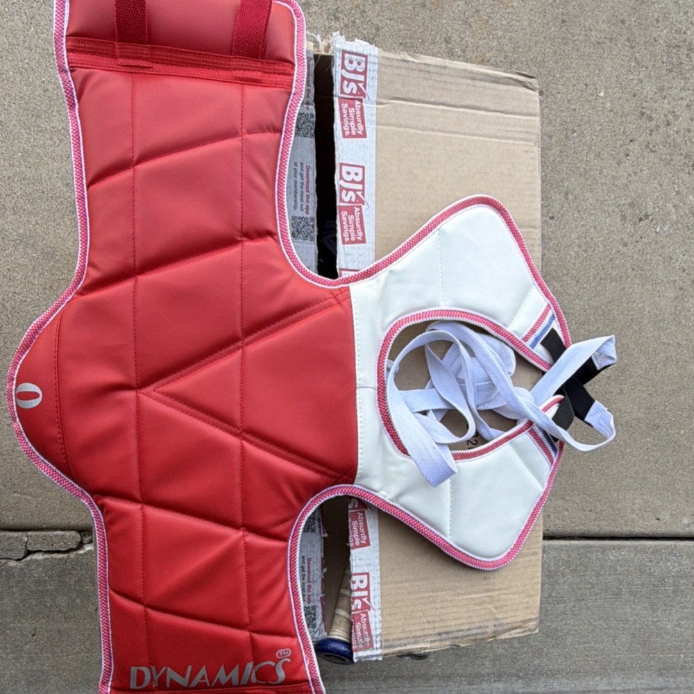 Dynamics martial arts sparring chest protector size 0 Double sided