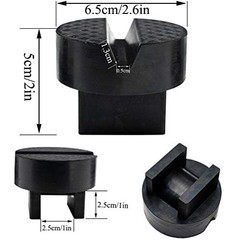 Unique Design Universal Car Jack Stand Support Pad Floor Round Shape 4Pcs