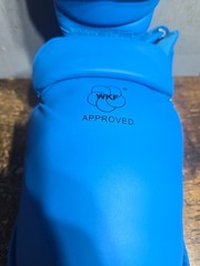 Wesing Karate Shin Blue Size XL Instep Guard WKF Karate Shin Pad