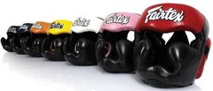 FAIRTEX HEADGUARD HG13 DIAGONAL VERSION LACE-UP HEAD MUAY THAI KICK BOXING MMA