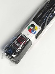Tokaido Karate Japanese WKF Black Belt, 1.5″