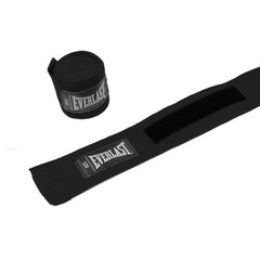 Everlast Core Handwraps 120in – Boxing Hand Wraps for Gloves, 120 Inch, Black