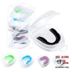 5 Pack Toddler Kids Youth Mouth Guard, Moldable Sports Medium (7-14 Year old)