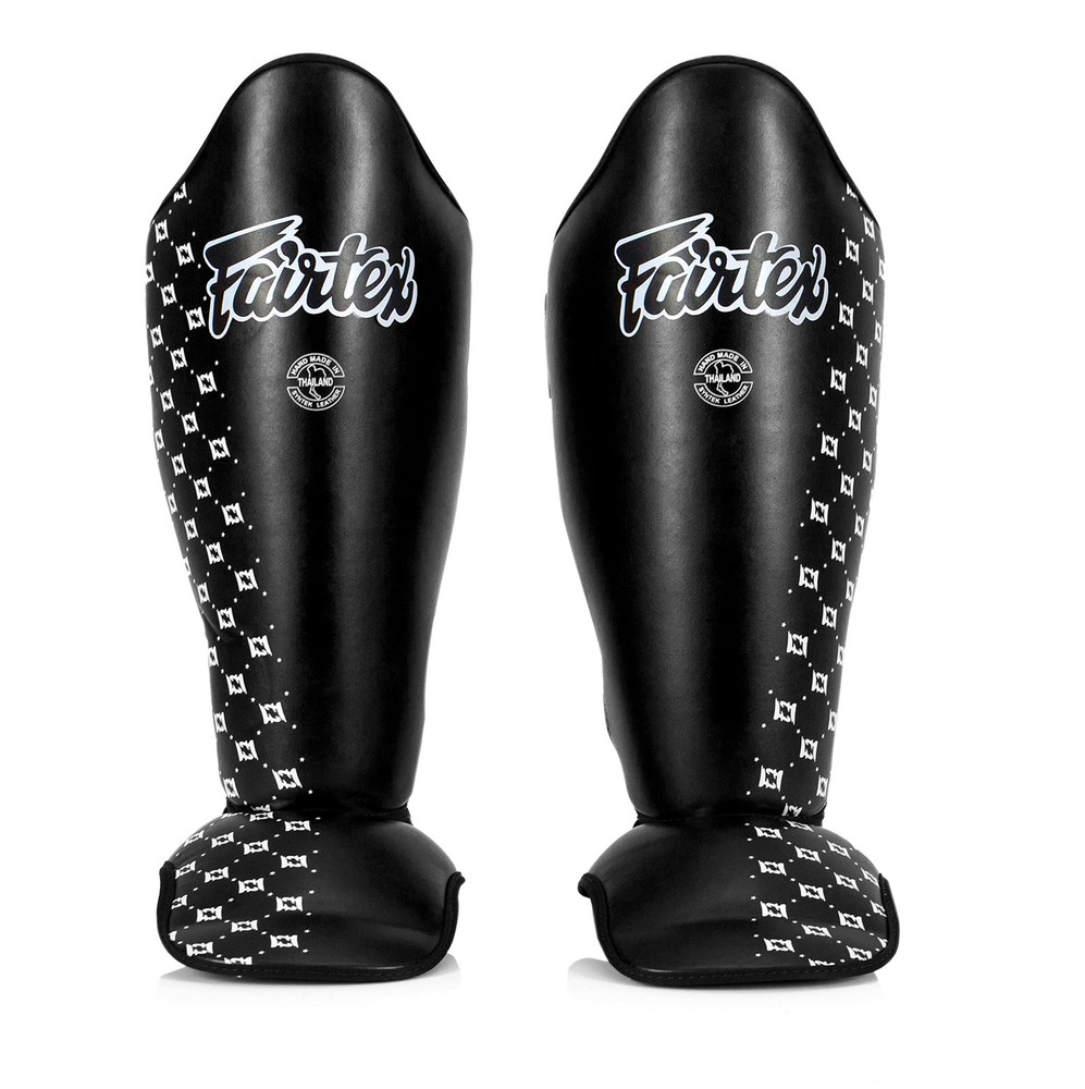 Fairtex Kickboxing Shin Guards with Articulated Padding for Superior Protection