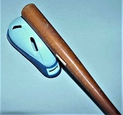 MINI “CUP CHECK” BASEBALL BAT, JUST LIKE “COACH” USED TO USE IN H.S. PE CLASS