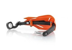 Moto Hand Guards, Orange/Black, Size Unifit