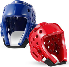 2 Pcs Taekwondo MMA Headgear Soft Helmet for Sparring & Protection Gear
